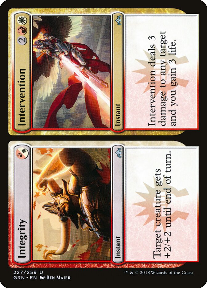 Integridade / Intervenção / Integrity / Intervention - Magic: The Gathering - MoxLand