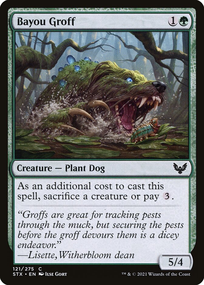 Groff do Mangue / Bayou Groff - Magic: The Gathering - MoxLand