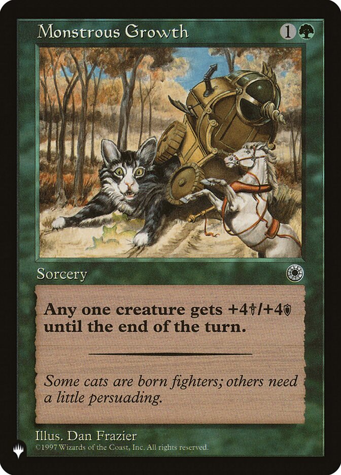 Crescimento Monstruoso / Monstrous Growth - Magic: The Gathering - MoxLand