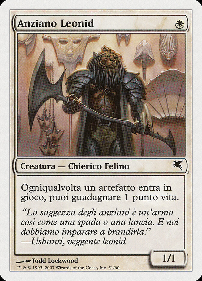 Ancião Leonino / Leonin Elder - Magic: The Gathering - MoxLand