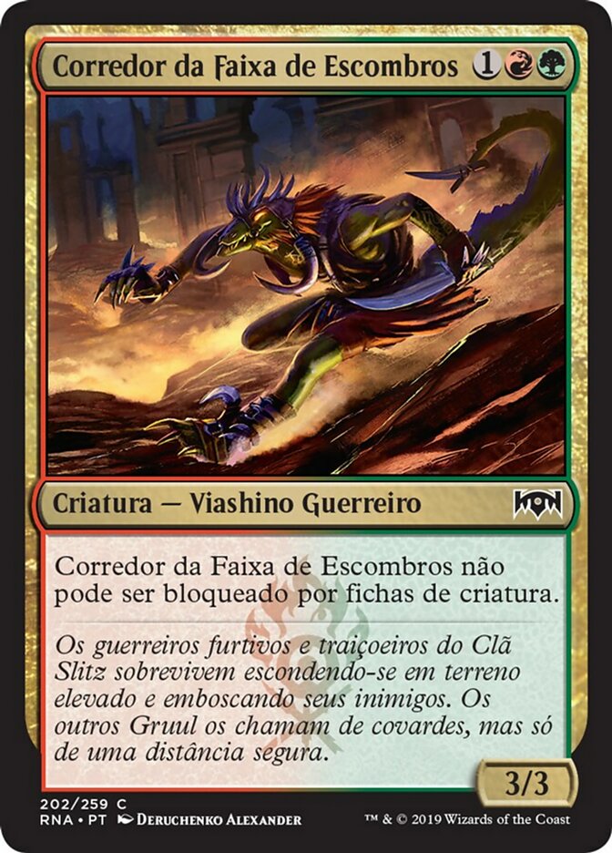 Corredor da Faixa de Escombros / Rubblebelt Runner - Magic: The Gathering - MoxLand