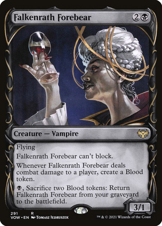 Antepassada Falkenrath / Falkenrath Forebear - Magic: The Gathering - MoxLand