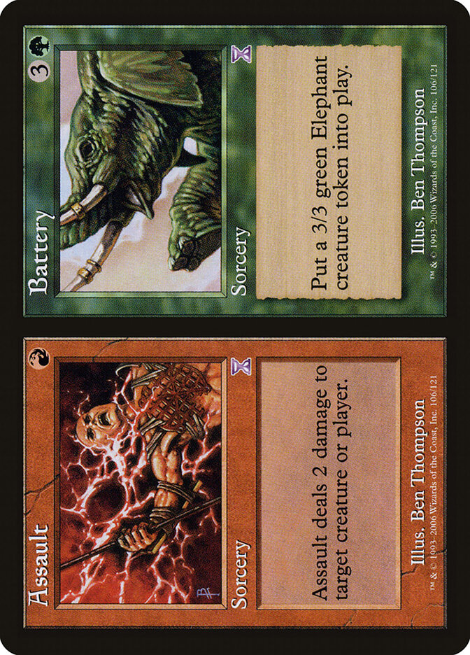 Assalto / Bateria / Assault / Battery - Magic: The Gathering - MoxLand