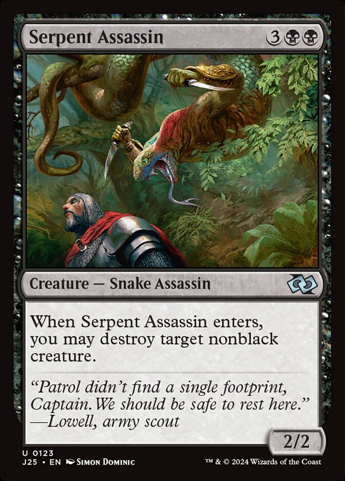 Serpent Assassin / Serpent Assassin - Magic: The Gathering - MoxLand