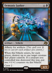 Sucateiro Demoníaco / Demonic Junker - Magic: The Gathering - MoxLand