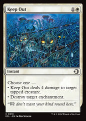 Entrada Proibida / Keep Out - Magic: The Gathering - MoxLand