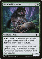 Espreitador Lobo Atroz / Dire Wolf Prowler - Magic: The Gathering - MoxLand
