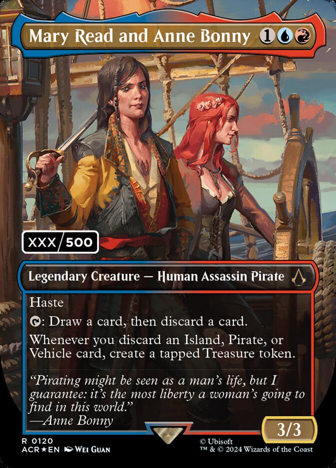 Mary Read and Anne Bonny - Magic: The Gathering - MoxLand