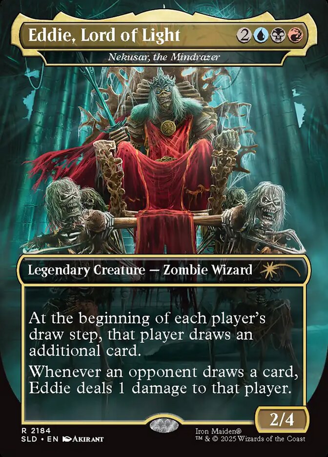 Nekusar, o Arrasador de Mentes / Nekusar, the Mindrazer - Magic: The Gathering - MoxLand