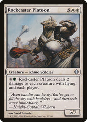 Pelotão Lança-Pedra / Rockcaster Platoon - Magic: The Gathering - MoxLand