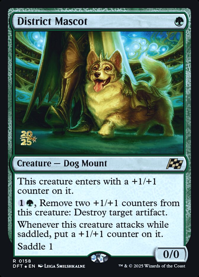 District Mascot - Magic: The Gathering - MoxLand