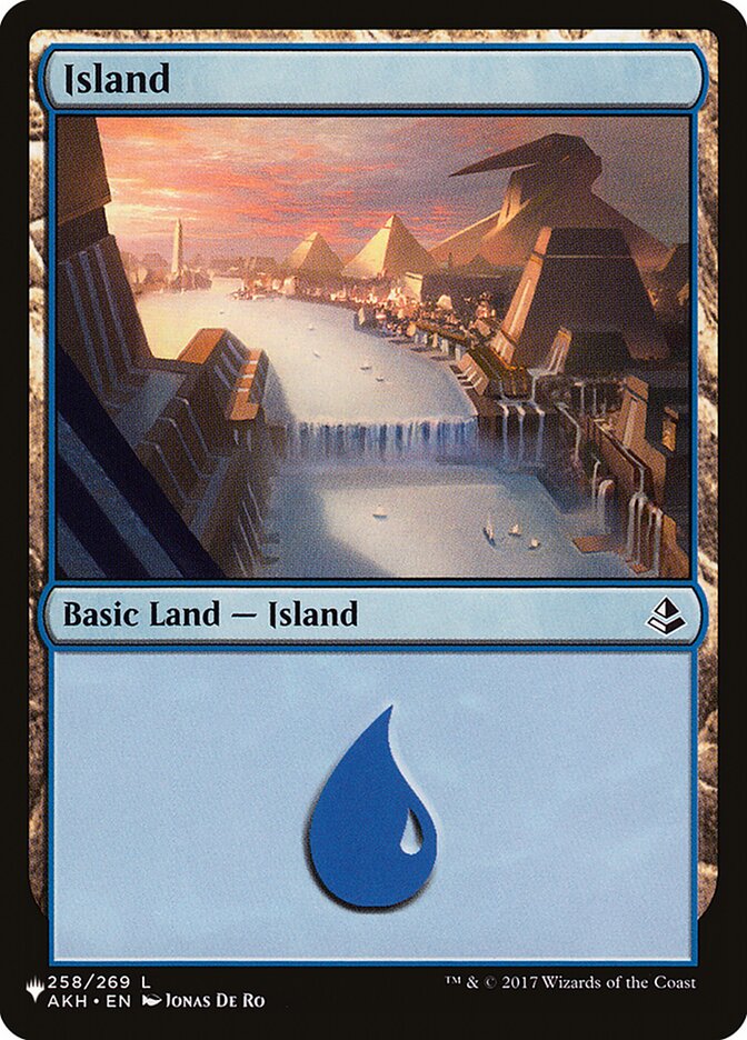 Ilha / Island - Magic: The Gathering - MoxLand