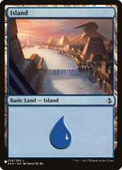 Ilha / Island - Magic: The Gathering - MoxLand