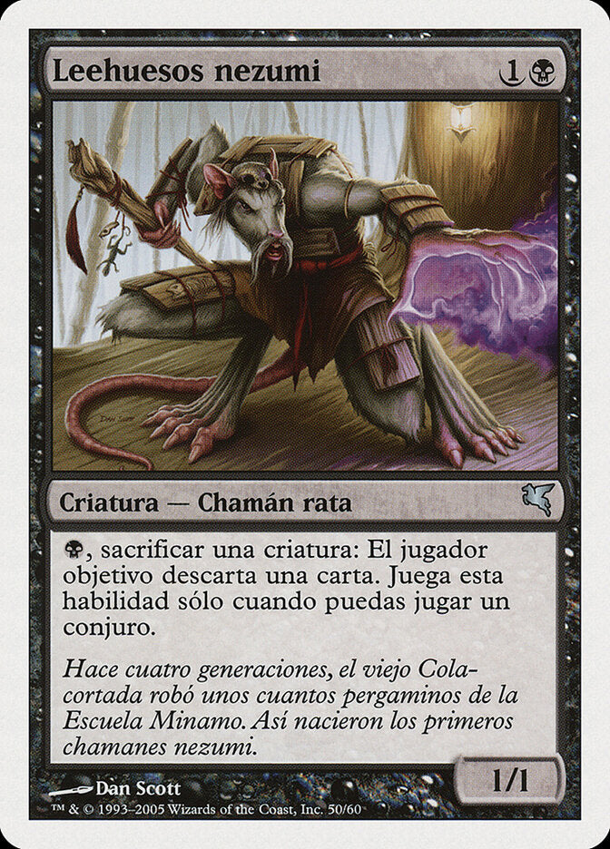 Osteomante Nezumi / Nezumi Bone-Reader - Magic: The Gathering - MoxLand