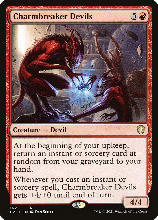 Diabos Quebradores de Encanto / Charmbreaker Devils - Magic: The Gathering - MoxLand