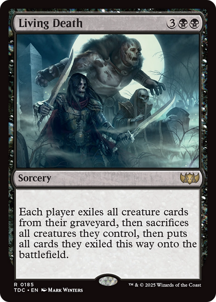Morte Viva / Living Death - Magic: The Gathering - MoxLand