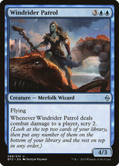 Patrulheiro Ginete do Vento / Windrider Patrol - Magic: The Gathering - MoxLand