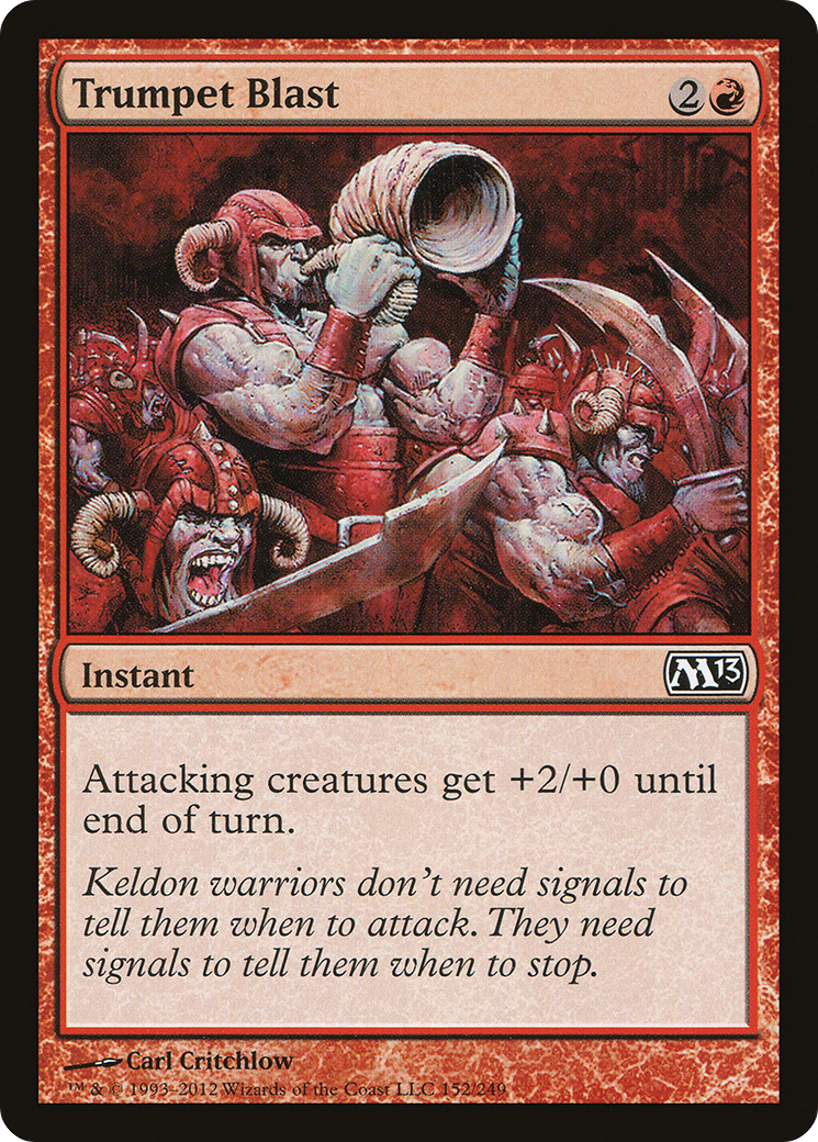 Soar da Trombeta / Trumpet Blast - Magic: The Gathering - MoxLand