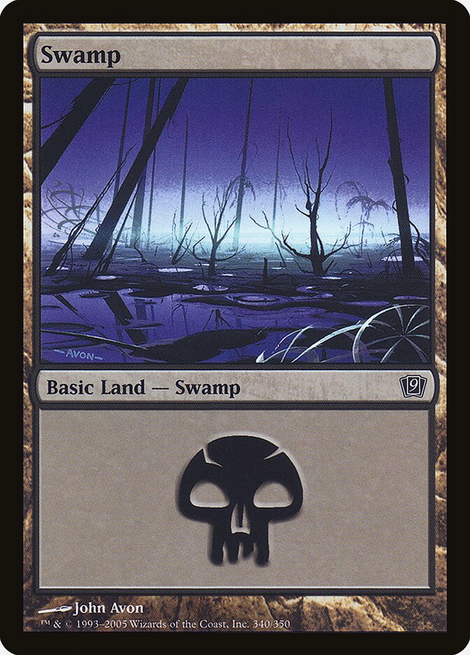 Pântano / Swamp - Magic: The Gathering - MoxLand