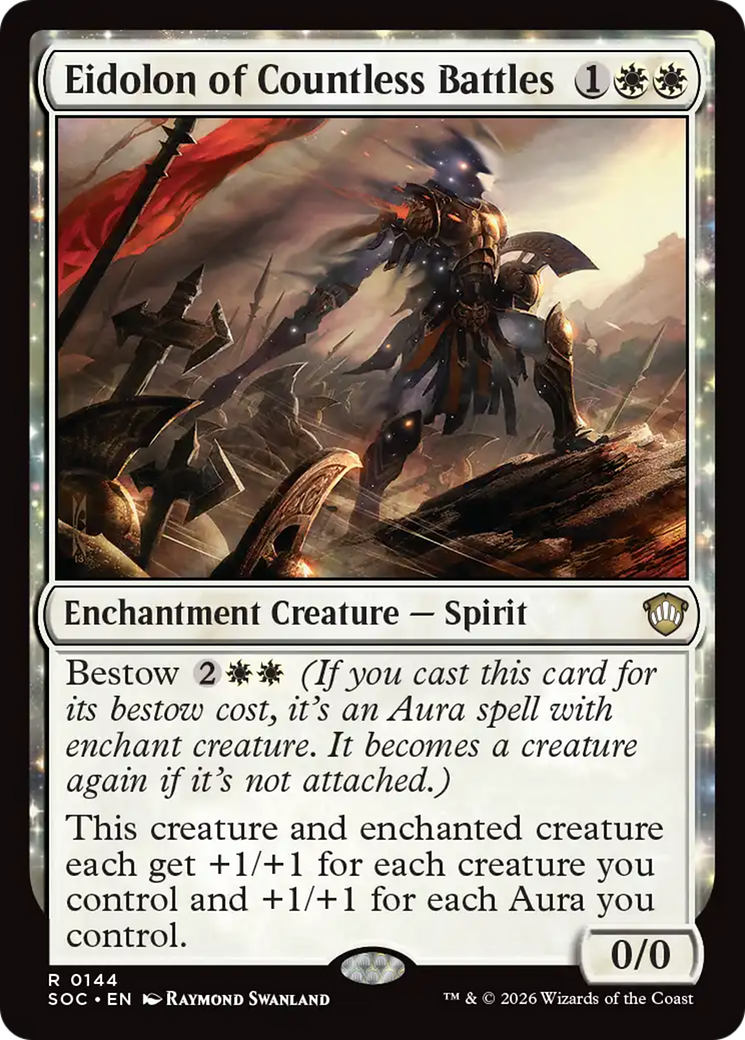 Eidolon das Batalhas Incontáveis / Eidolon of Countless Battles - Magic: The Gathering - MoxLand