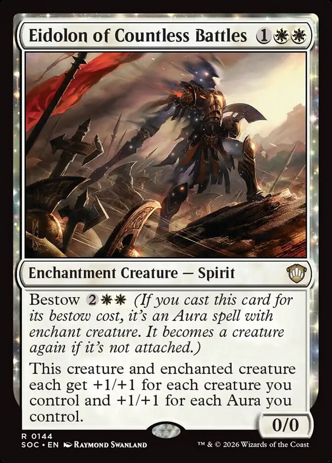 Eidolon das Batalhas Incontáveis / Eidolon of Countless Battles - Magic: The Gathering - MoxLand