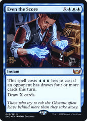 Acertar as Contas / Even the Score - Magic: The Gathering - MoxLand