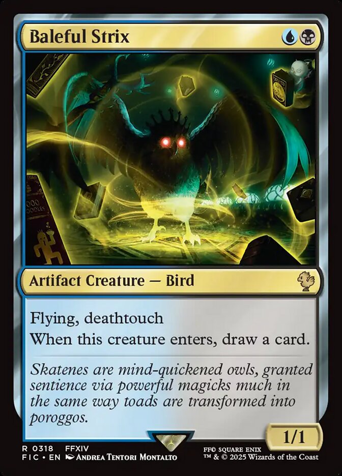 Estrige Maligna / Baleful Strix - Magic: The Gathering - MoxLand