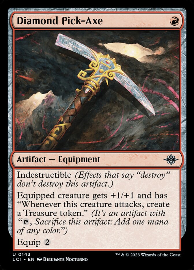 Picareta de Diamante / Diamond Pick-Axe - Magic: The Gathering - MoxLand