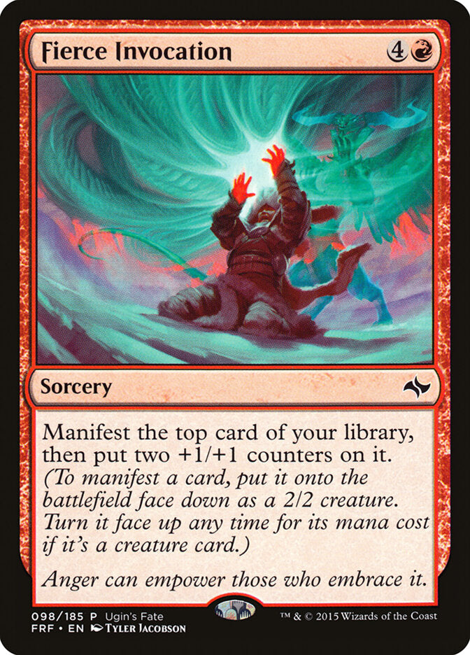 Invocação Furiosa / Fierce Invocation - Magic: The Gathering - MoxLand