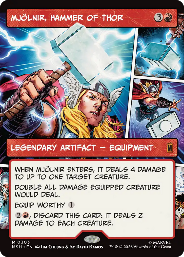 Mjölnir, Hammer of Thor - Magic: The Gathering - MoxLand