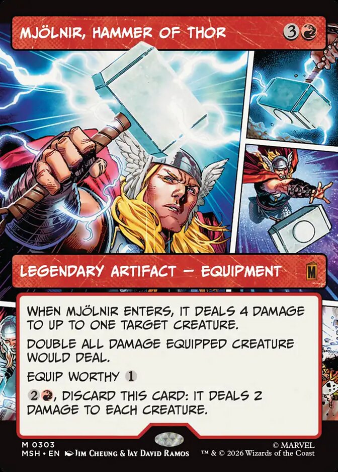 Mjölnir, Hammer of Thor - Magic: The Gathering - MoxLand