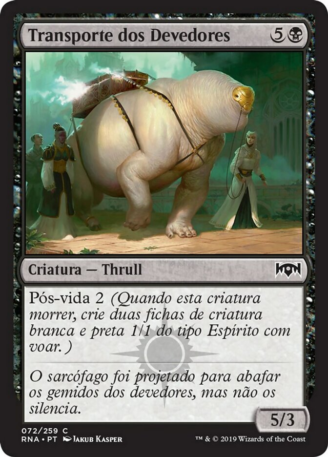 Transporte dos Devedores / Debtors' Transport - Magic: The Gathering - MoxLand