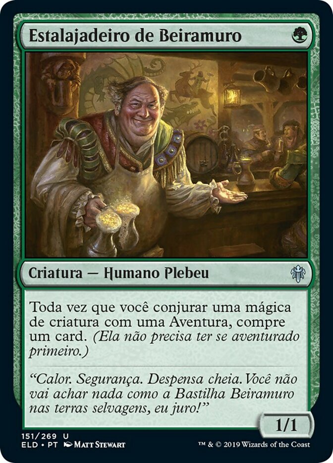 Estalajadeiro de Beiramuro / Edgewall Innkeeper - Magic: The Gathering - MoxLand