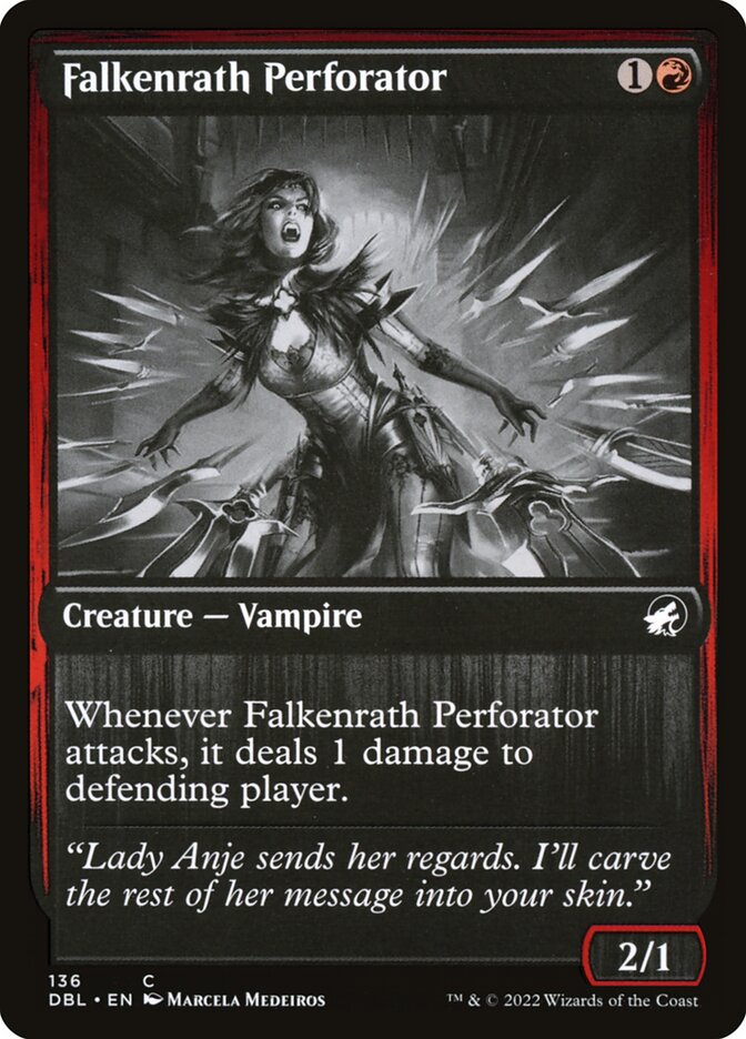 Perfuradora Falkenrath / Falkenrath Perforator - Magic: The Gathering - MoxLand