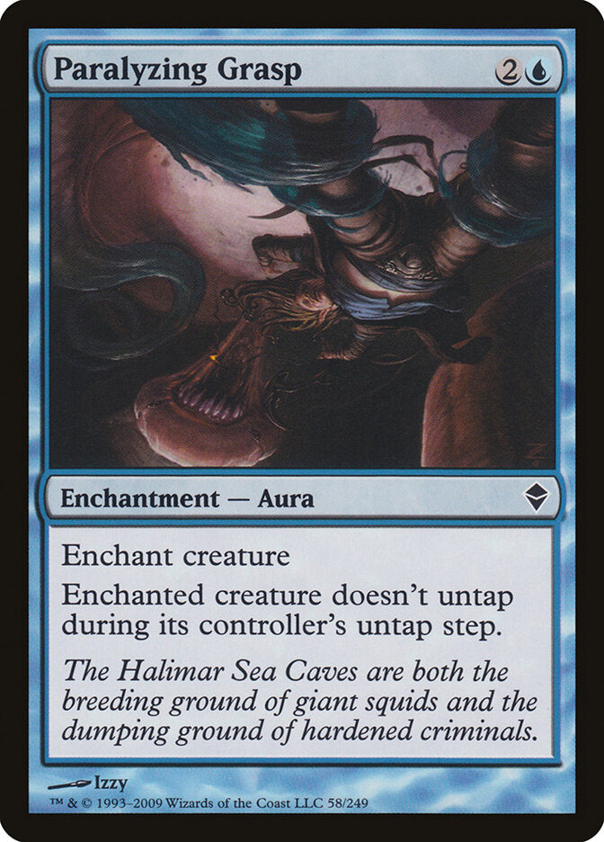 Abraço Paralisante / Paralyzing Grasp - Magic: The Gathering - MoxLand