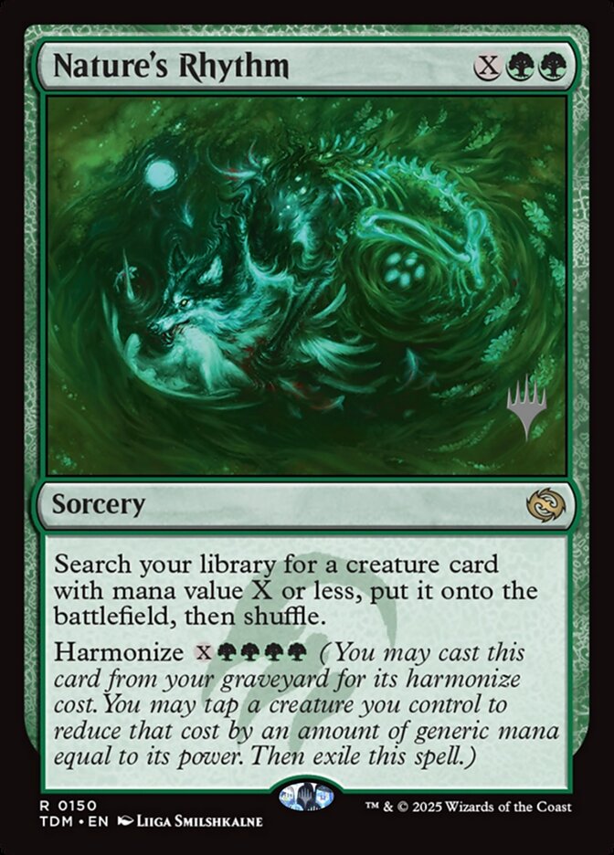 Nature's Rhythm - Magic: The Gathering - MoxLand