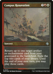 Renovação do Campus / Campus Renovation - Magic: The Gathering - MoxLand
