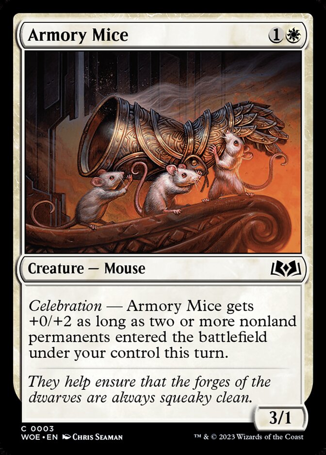 Camundongos do Arsenal / Armory Mice - Magic: The Gathering - MoxLand