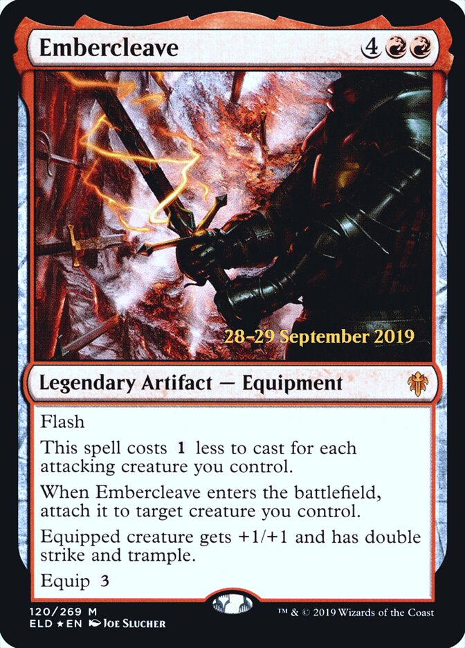 Brasolâmina / Embercleave - Magic: The Gathering - MoxLand