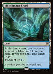 Liame da Luminovinha / Vineglimmer Snarl - Magic: The Gathering - MoxLand