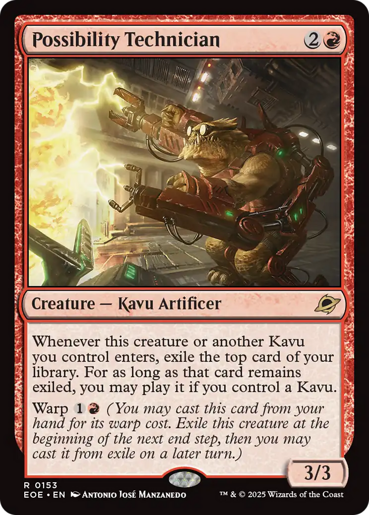 Técnico de Possibilidades / Possibility Technician - Magic: The Gathering - MoxLand