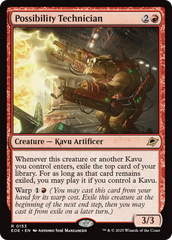 Técnico de Possibilidades / Possibility Technician - Magic: The Gathering - MoxLand