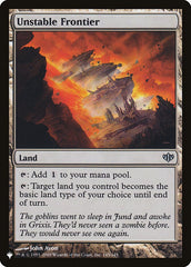 Fronteira Instável / Unstable Frontier - Magic: The Gathering - MoxLand