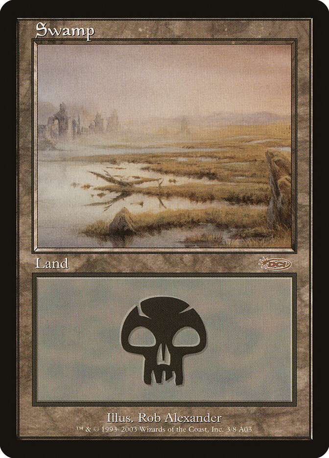 Pântano / Swamp - Magic: The Gathering - MoxLand