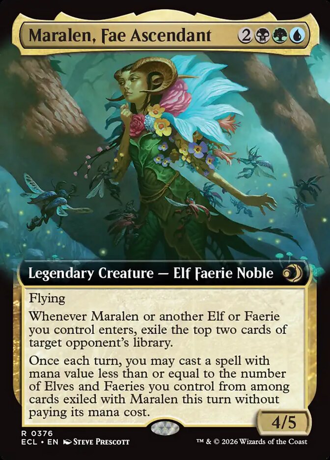 Maralen, Ascendente Fadina / Maralen, Fae Ascendant - Magic: The Gathering - MoxLand