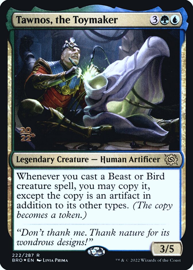 Tawnos, o Fabricante de Brinquedos / Tawnos, the Toymaker - Magic: The Gathering - MoxLand