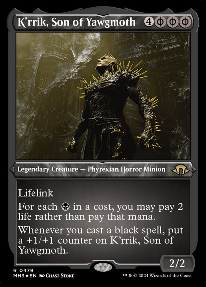 K'rrik, Filho de Yawgmoth / K'rrik, Son of Yawgmoth - Magic: The Gathering - MoxLand