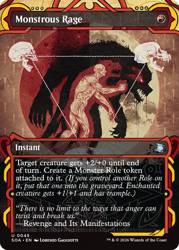 Raiva Monstruosa / Monstrous Rage - Magic: The Gathering - MoxLand