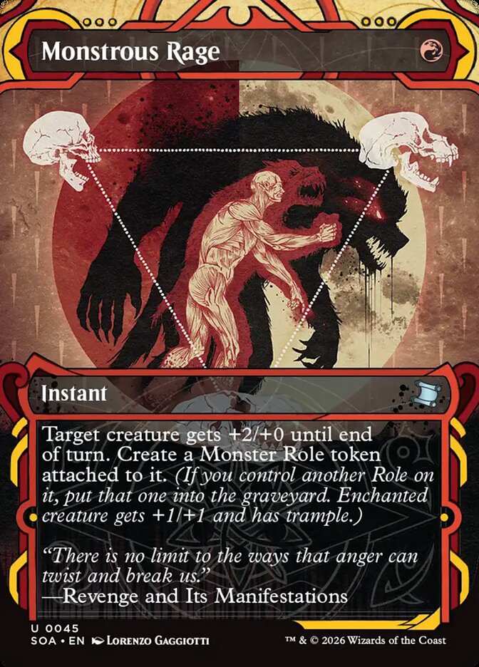 Raiva Monstruosa / Monstrous Rage - Magic: The Gathering - MoxLand