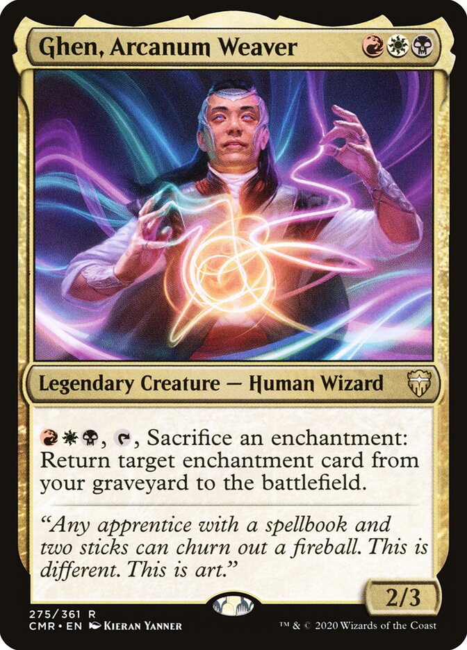 Ghen, Tecelão Arcano / Ghen, Arcanum Weaver - Magic: The Gathering - MoxLand
